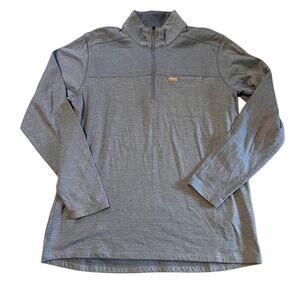 Ariat Women's Rebar Foundation 1/4 Zip Long Sleeve Shirt Blue  Size Large